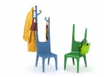 创意衣架椅 衣架和椅子完美整合