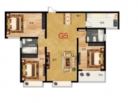 东方红国际广场阔朗三房户型图