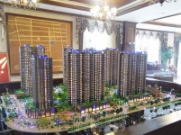 常绿·林溪谷沙盘展示