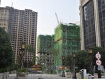 百大嘉苑2期楼层建至14层  工程进展顺利