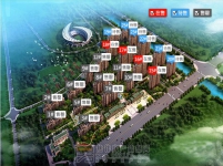 建业公园里鸟瞰图