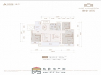 建业新筑四室二厅二卫139A平方