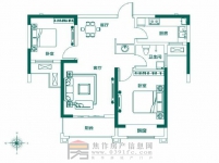 建业公园里湾畔三期86㎡两室两厅一卫