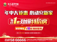 <strong>恒大翡翠华庭8.15日城市展厅盛大开放</strong>