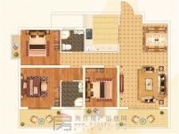 逸景雅居C1三室两厅一厨两卫111.84