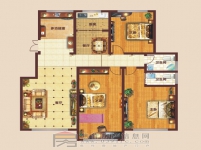 星凯国际城 四室两厅两卫 约135㎡