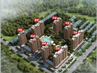 华府楼盘鸟瞰图