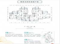 云台山恒大养生谷瞰景洋房标准层79 113 131平方户型品鉴