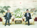 孙立坤会见“中国十大商业地产运营商”--宝龙集团总裁许健康