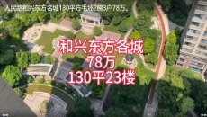 降价了！人民路和兴东方名城130平方毛坯 75万。